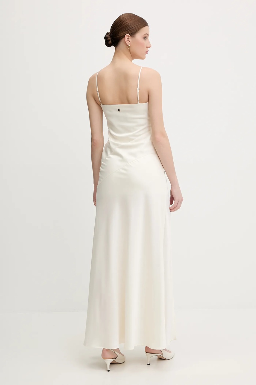 Φόρεμα Joop! χρώμα: μπεζ, 30100029 φωτογραφία