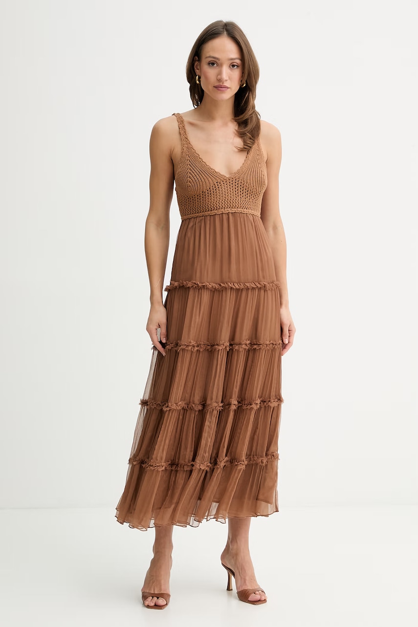 Ermanno Firenze rochie de mătase