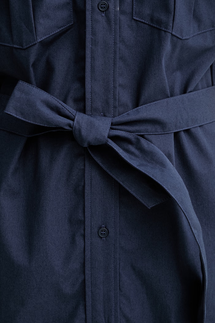 A.P.C. šaty bavlnené ROBE EVY