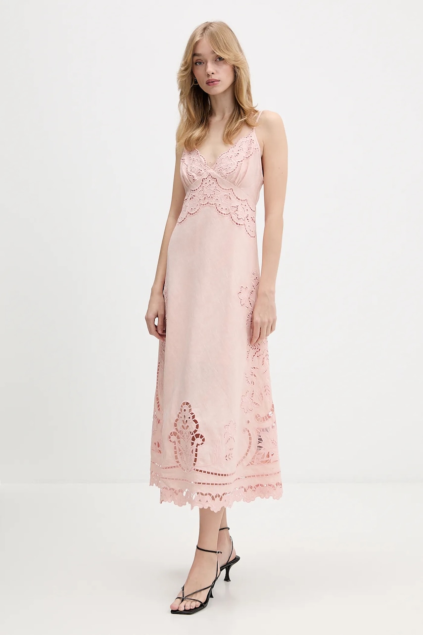 Льняна сукня Farm Rio