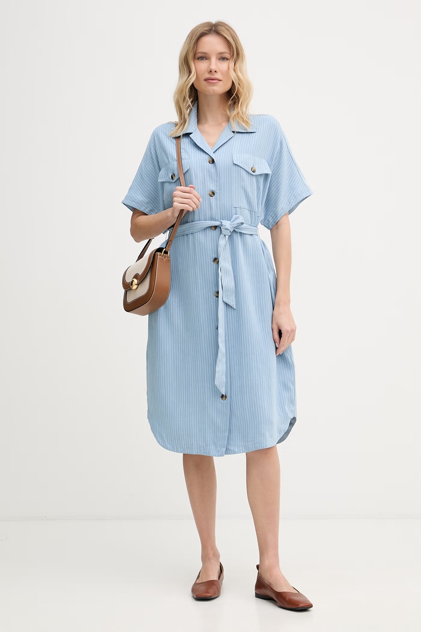 Mos Mosh šaty z lyocellu Zenta