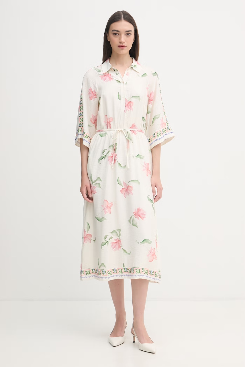 Mos Mosh letní šaty s viskózou Bunno