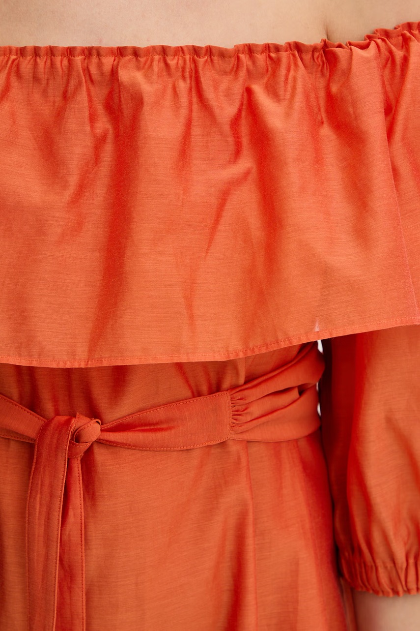 Marella Сукня з гострим вирізом з додаванням шовку AEROSI