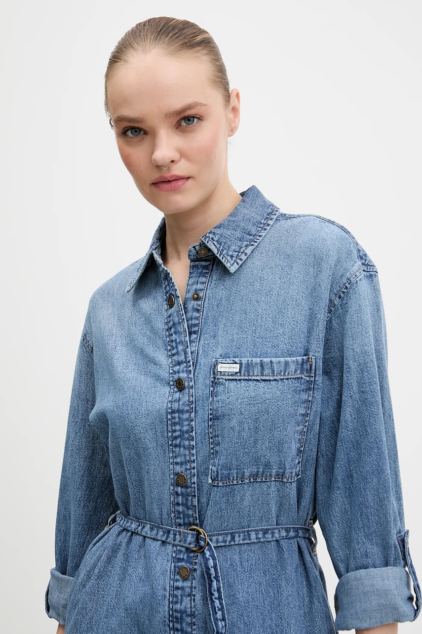Bavlnené šaty Guess Jeans