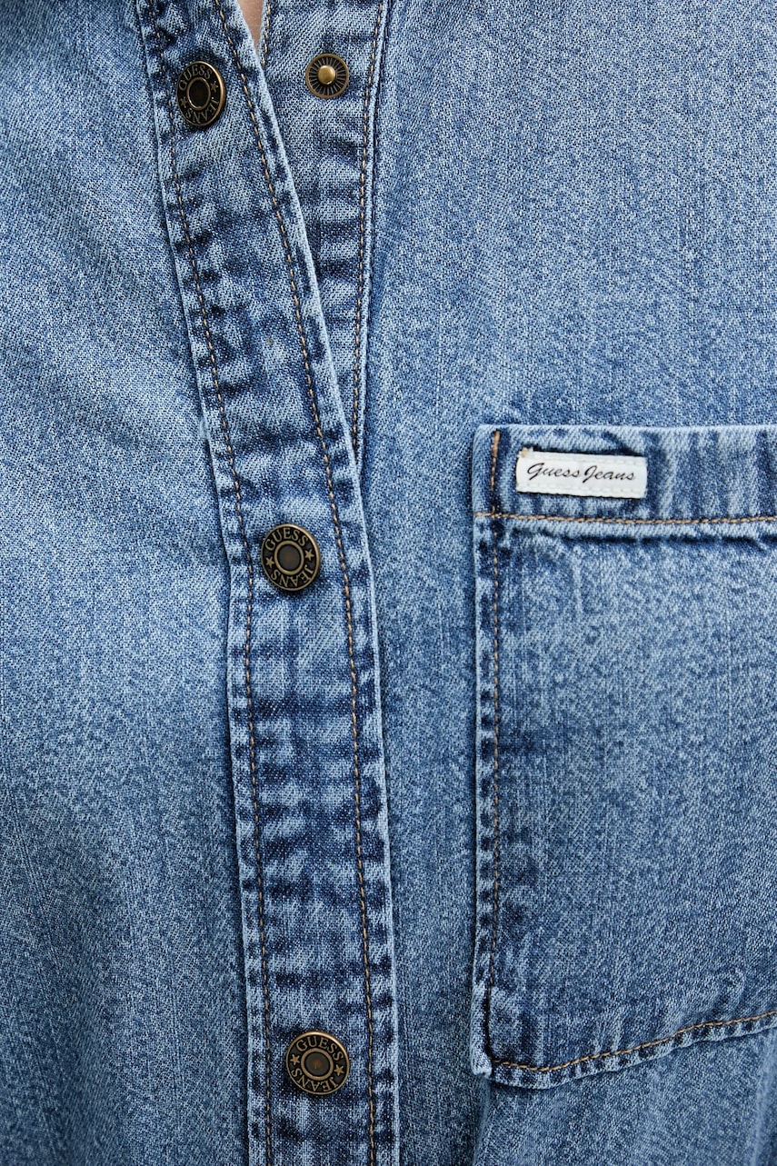 Bavlnené šaty Guess Jeans