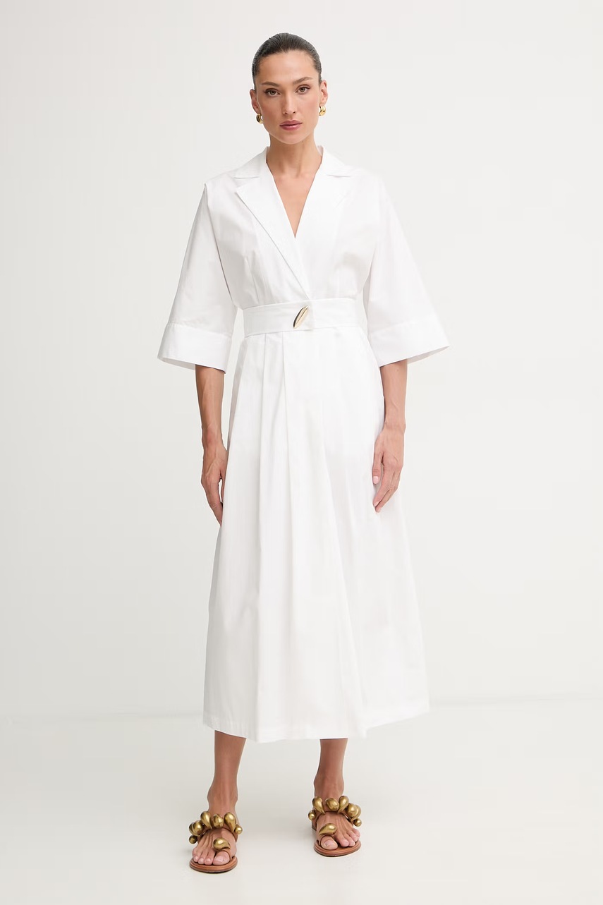 Simona Corsellini rochie de bumbac