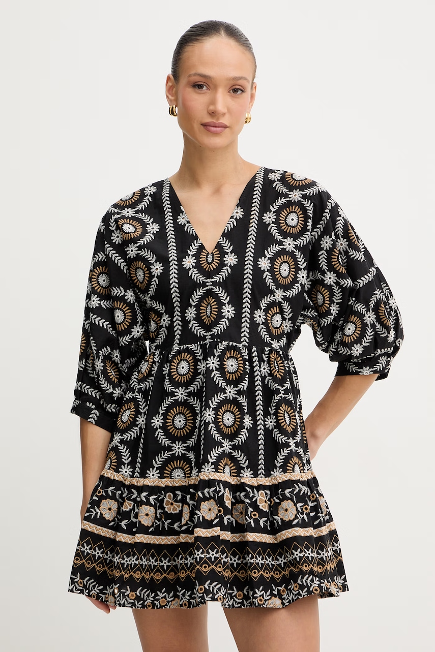 Βαμβακερό φόρεμα Twinset