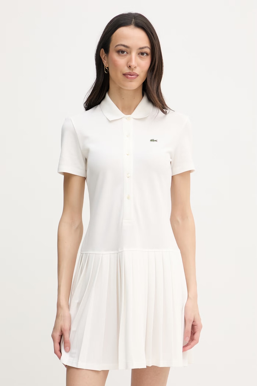 Lacoste φόρεμα με βαμβάκι