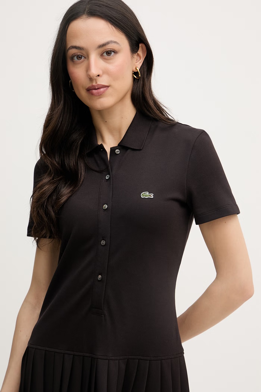 Lacoste сукня з бавовною