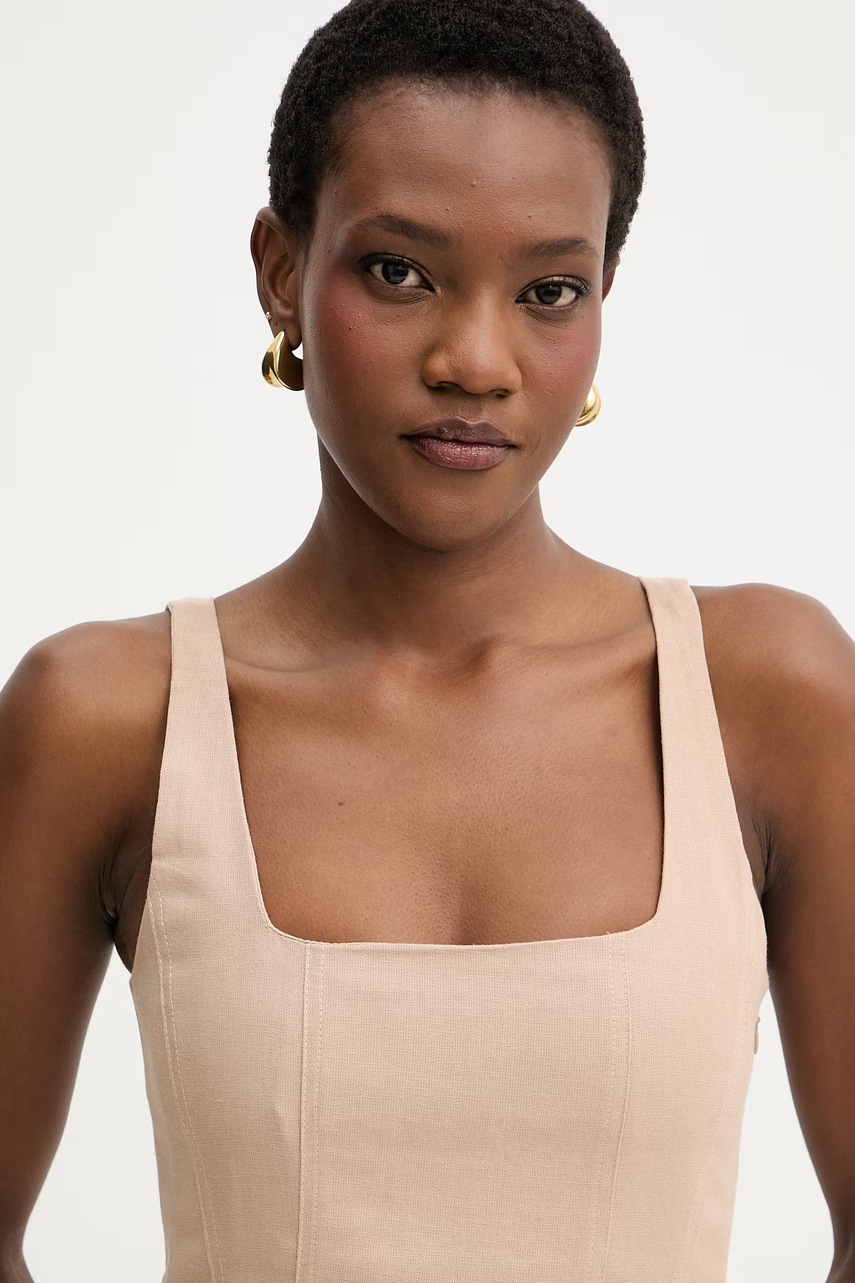 Twinset літня сукня з льоном