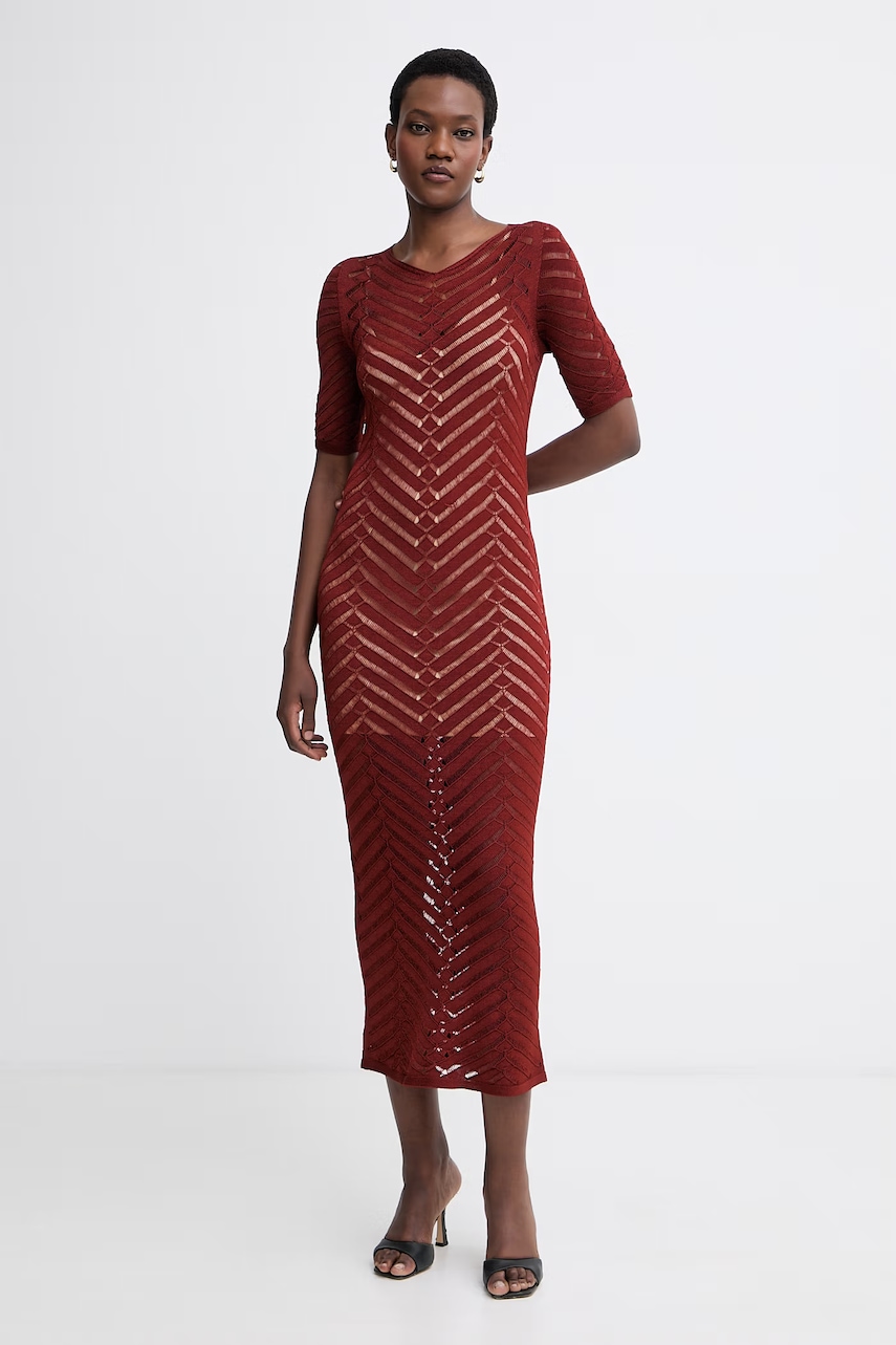 Twinset rochie de vară cu vâscoză