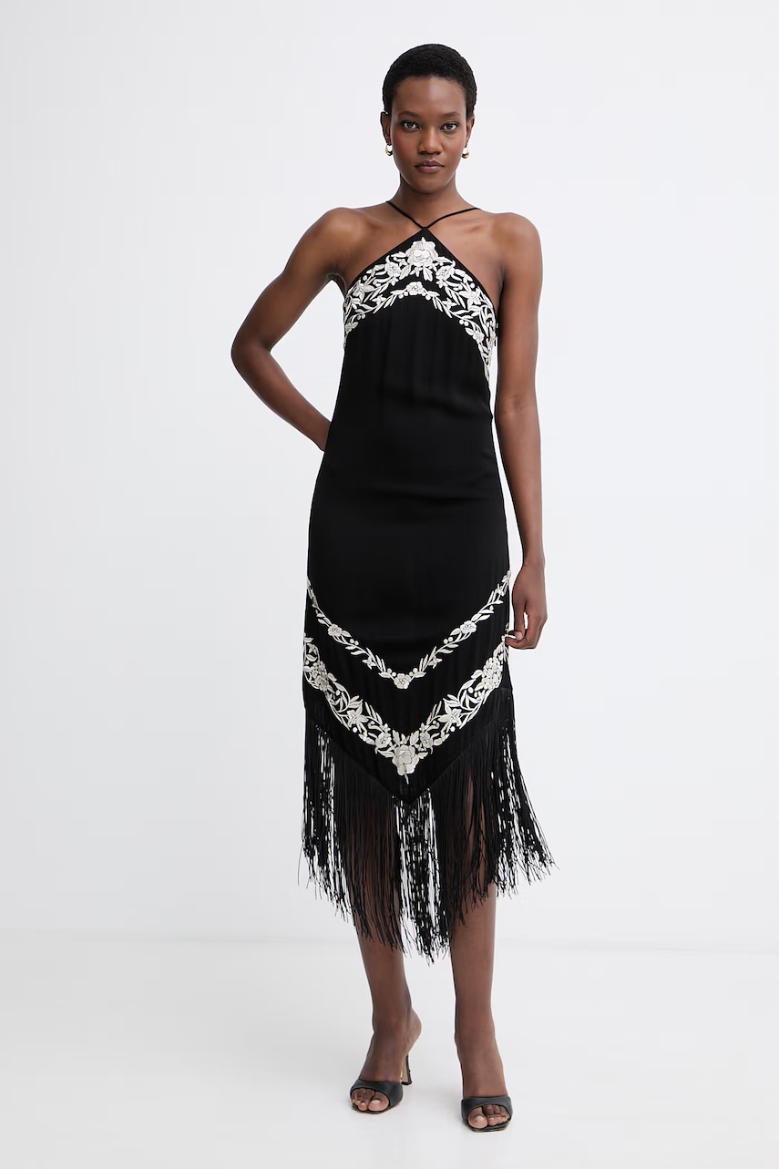 Twinset rochie din vâscoză