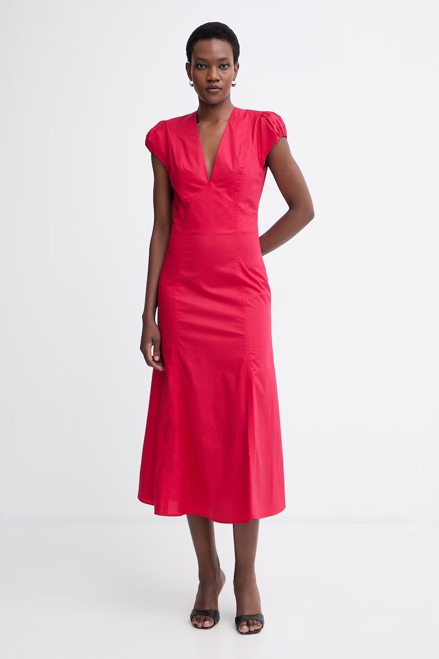 Twinset rochie de vară din bumbac cu elastan