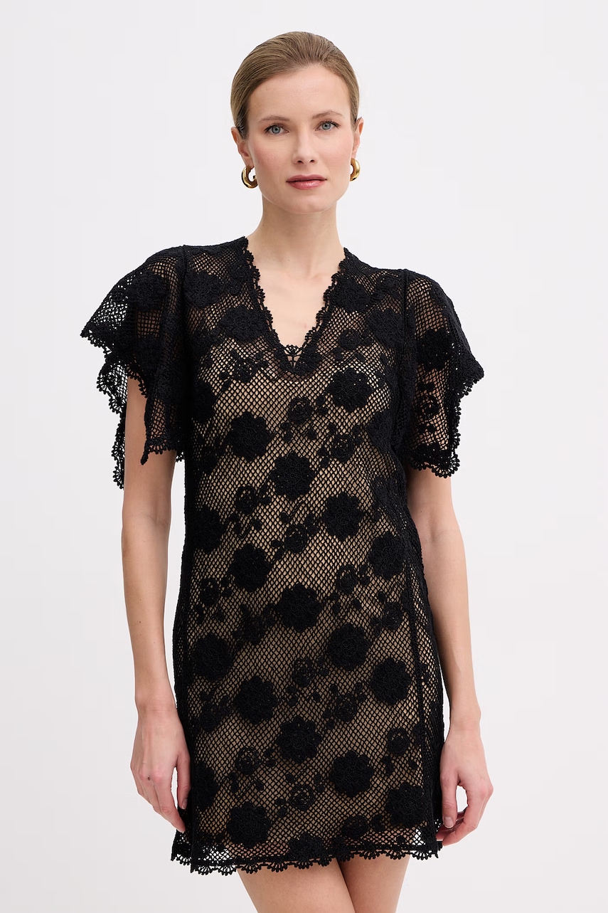 Twinset rochie din bumbac