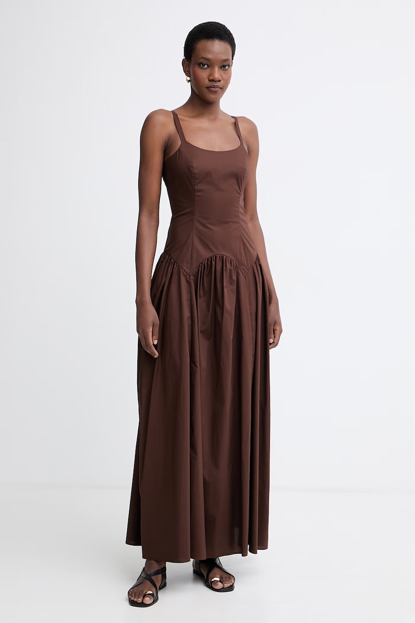 Twinset rochie de vară din bumbac cu elastan