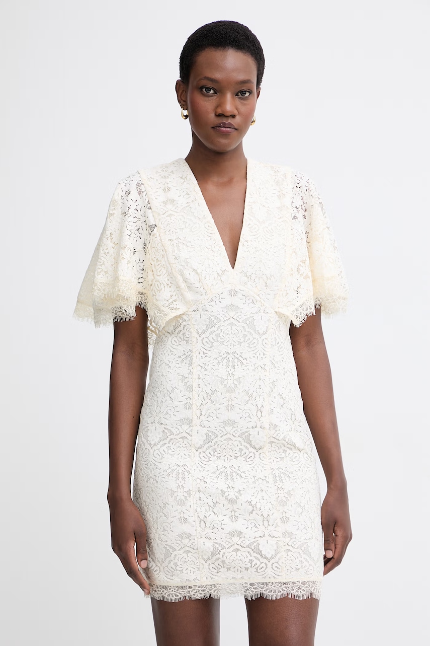 Twinset rochie din dantelă