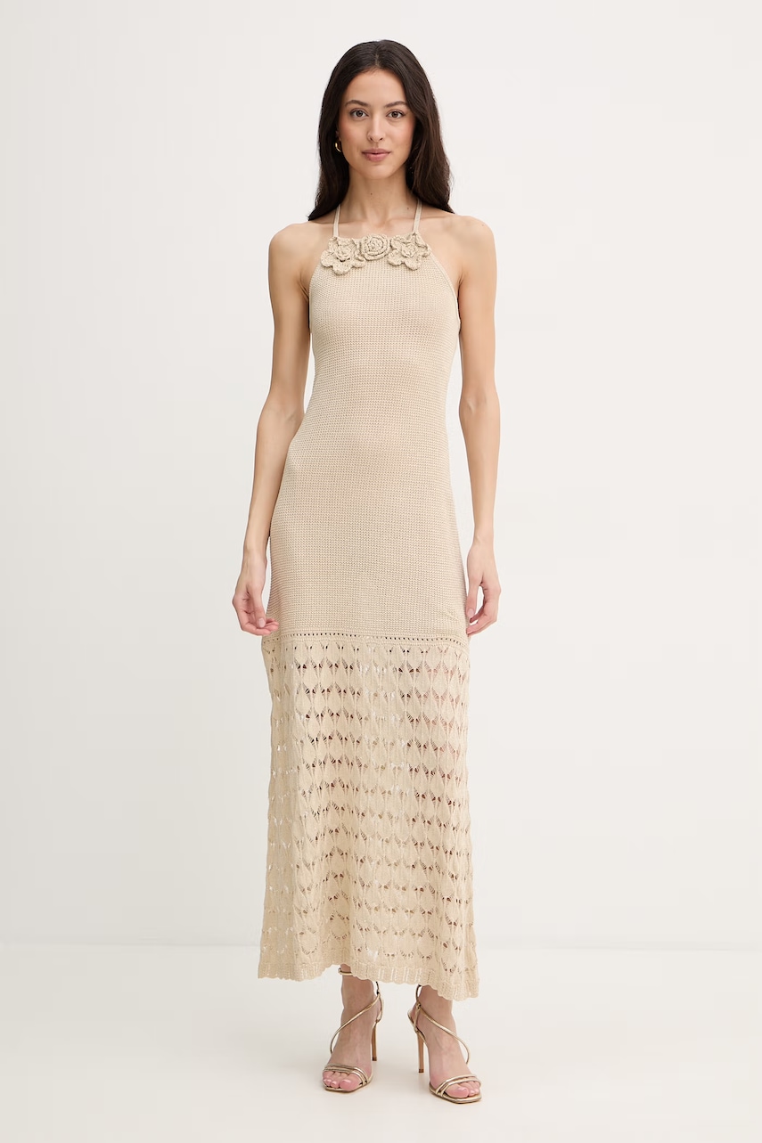 Γυναικεία φορέματα twinset σε μπεζ