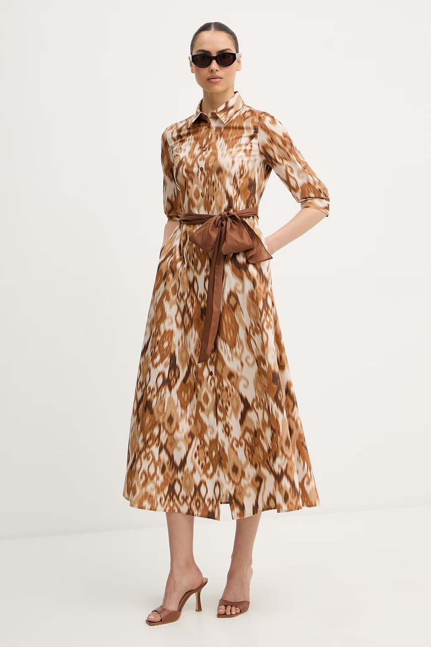 Бавовняна сукня Luisa Spagnoli Palato