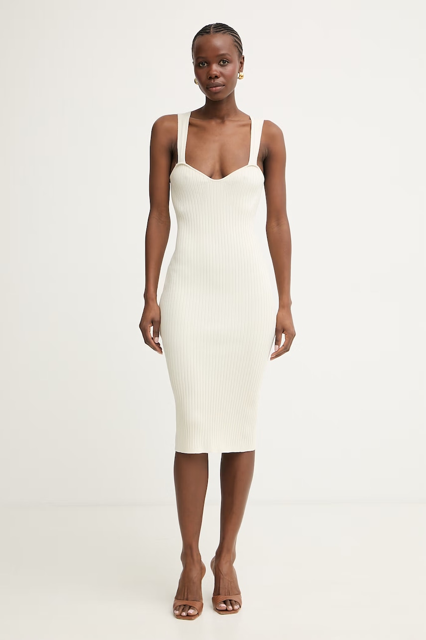 Fracomina rochie neagră cu vâscoză