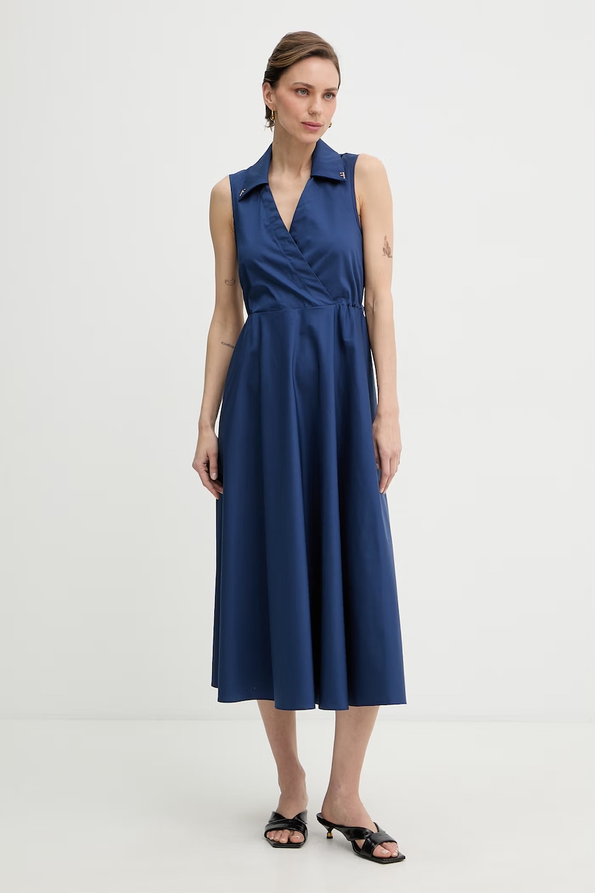 Fracomina rochie din bumbac