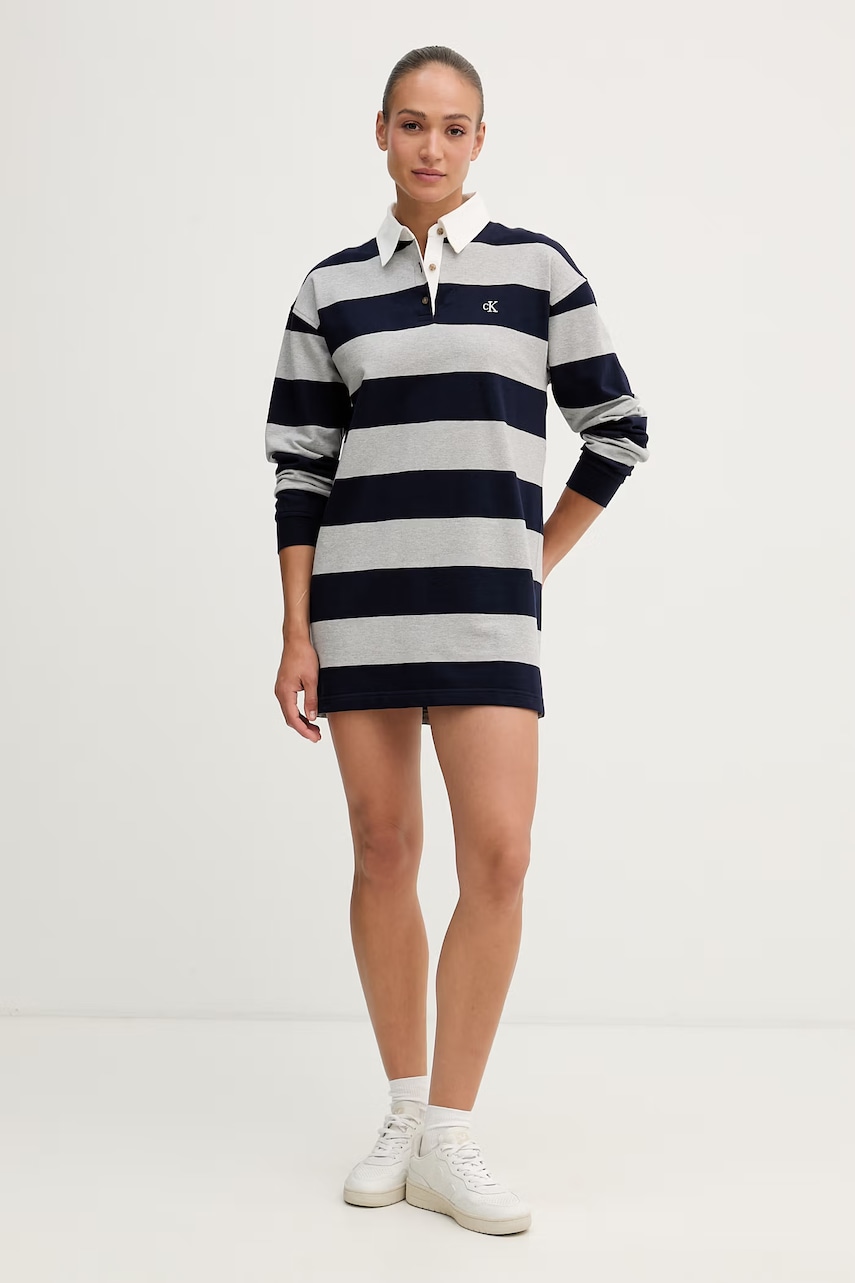 Calvin Klein Jeans šaty bavlnené