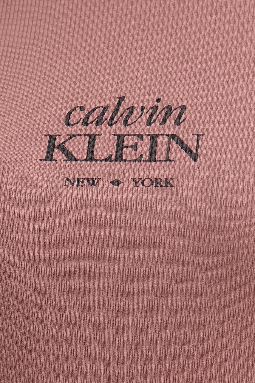 Calvin Klein Jeans Šaty bavlnené s elastanom