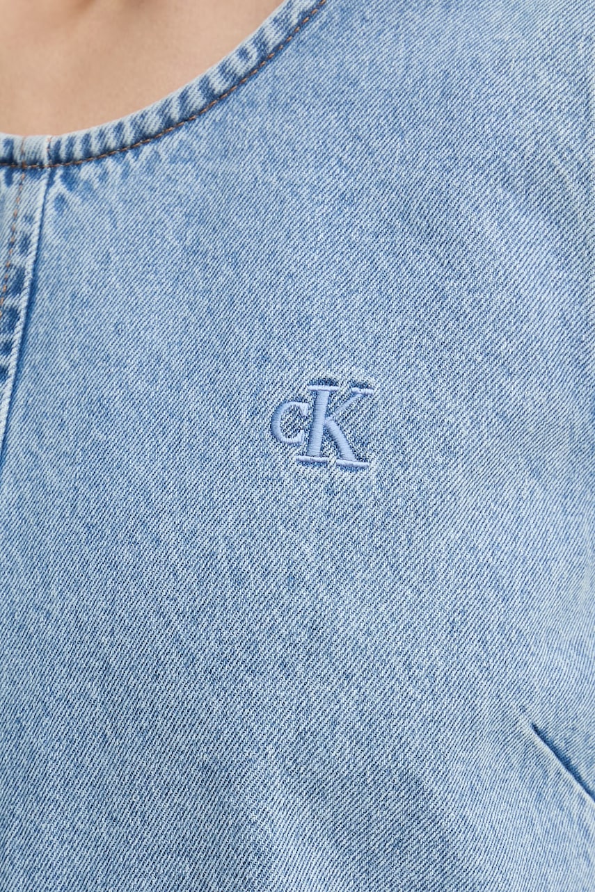 Calvin Klein Jeans šaty rifľové