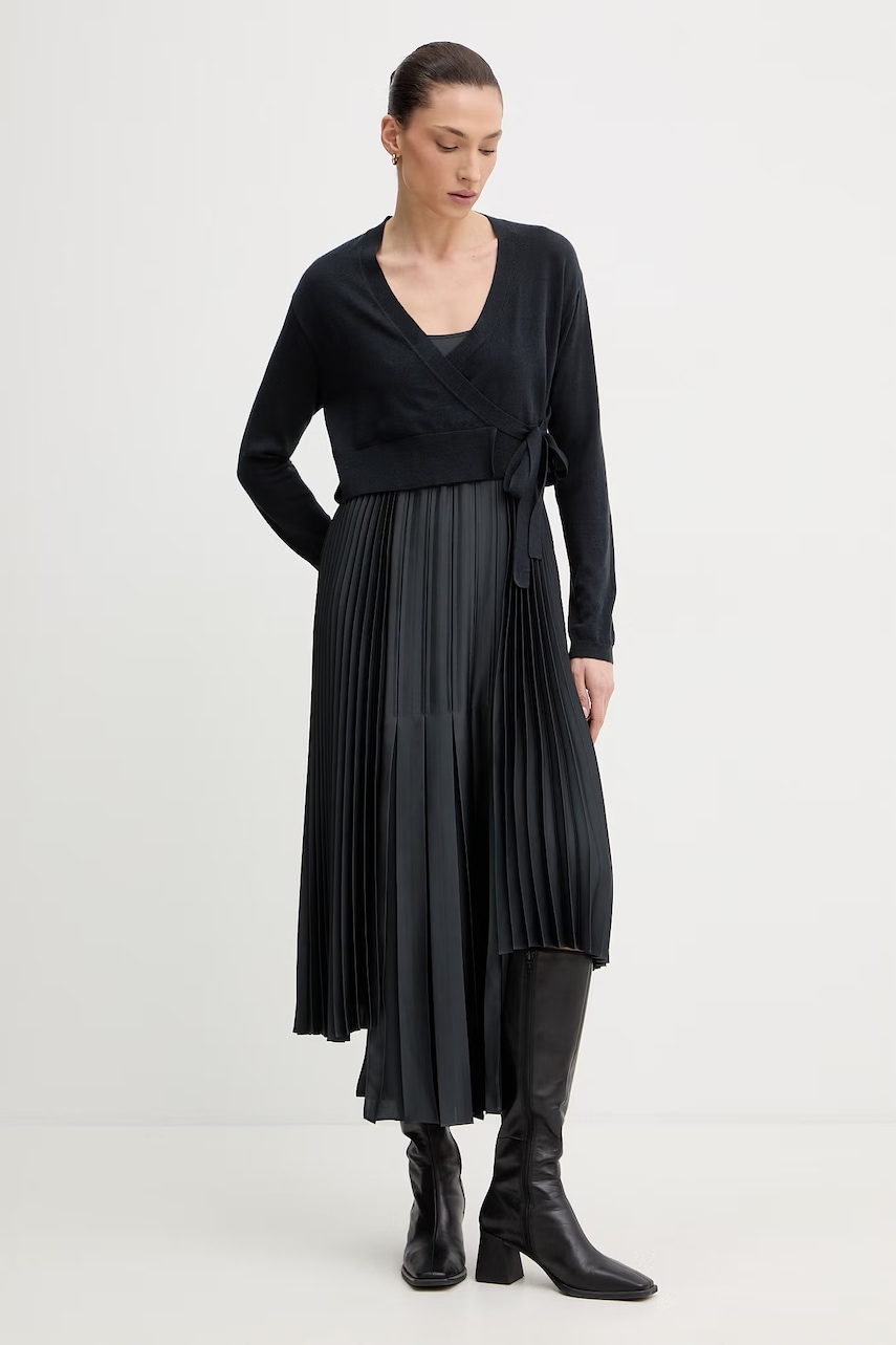 Φόρεμα και ζακέτα AllSaints LUCILLE