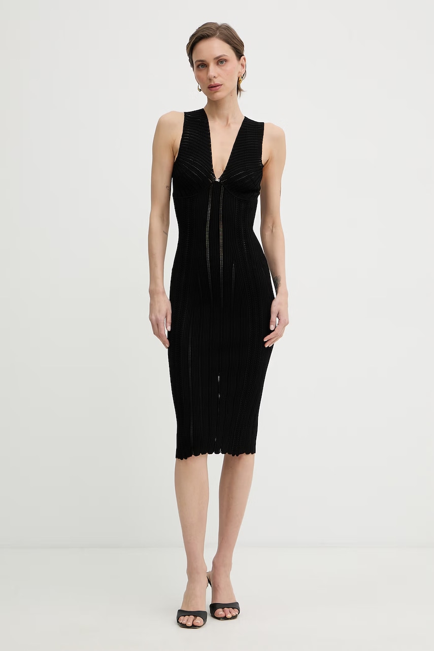 Elisabetta Franchi rochie cu vâscoză