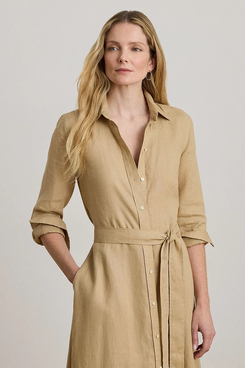 Lauren Ralph Lauren сукня-сорочка лляна