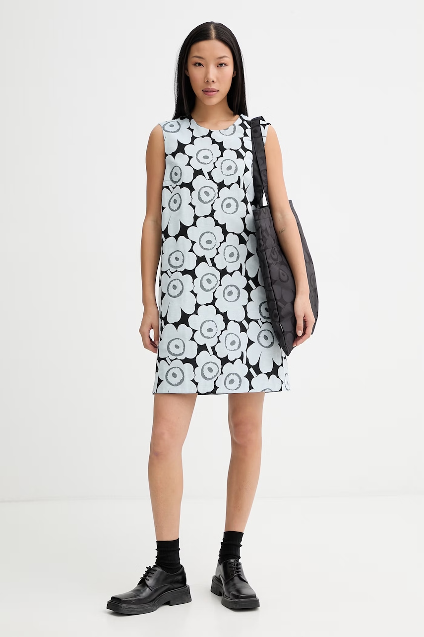 Marimekko літня сукня з бавовною