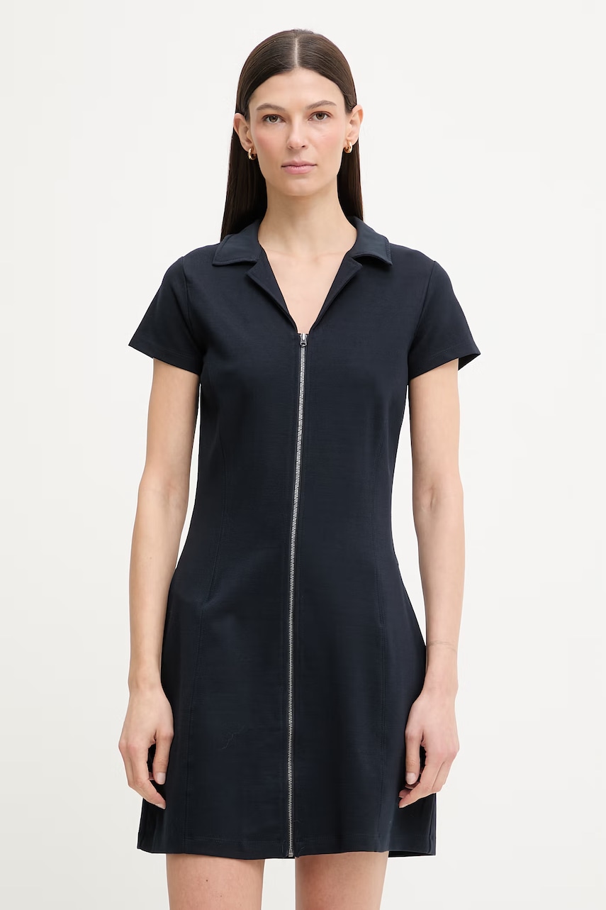 G-Star rochie cu vâscoză Soft sculpt fit flare