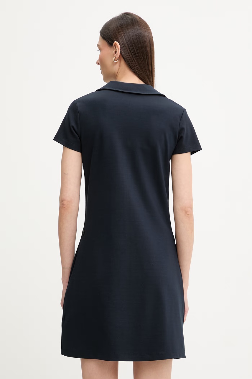 G-Star сукня з віскозою Soft sculpt fit flare