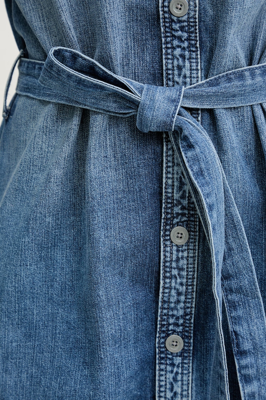 G-Star košeľové šaty rifľové Shirt Belt