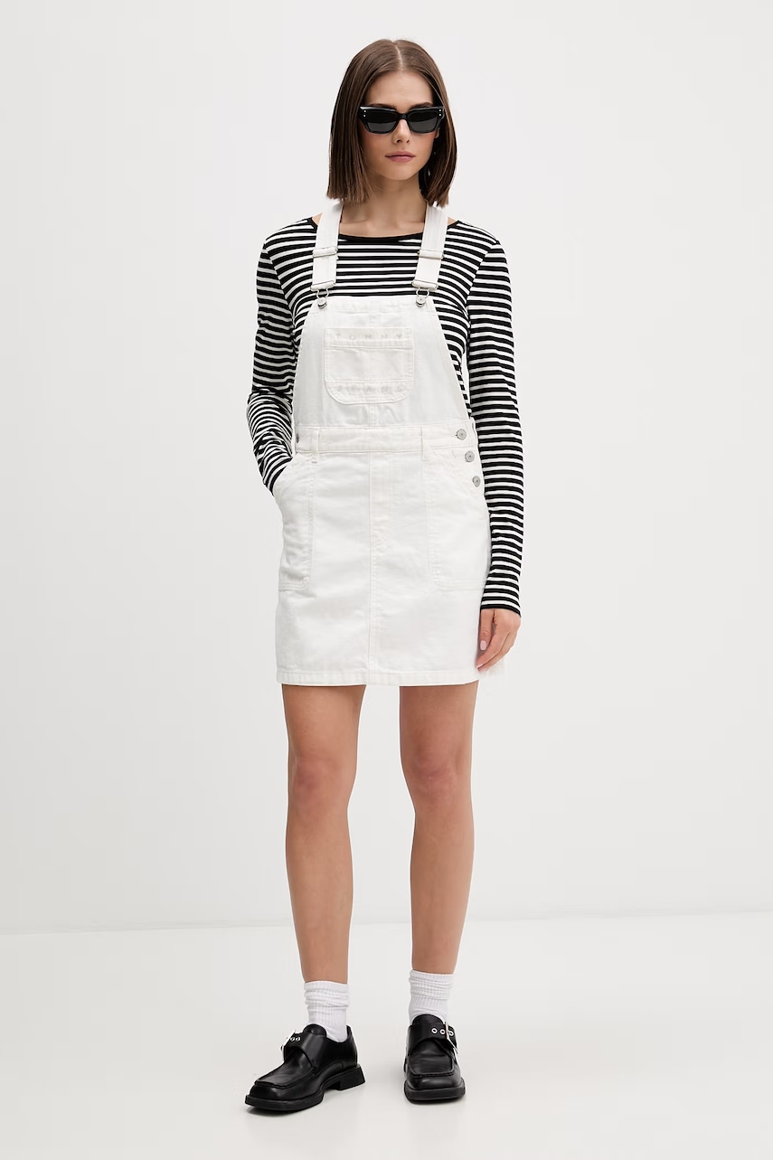 Tommy Jeans šaty rifľové