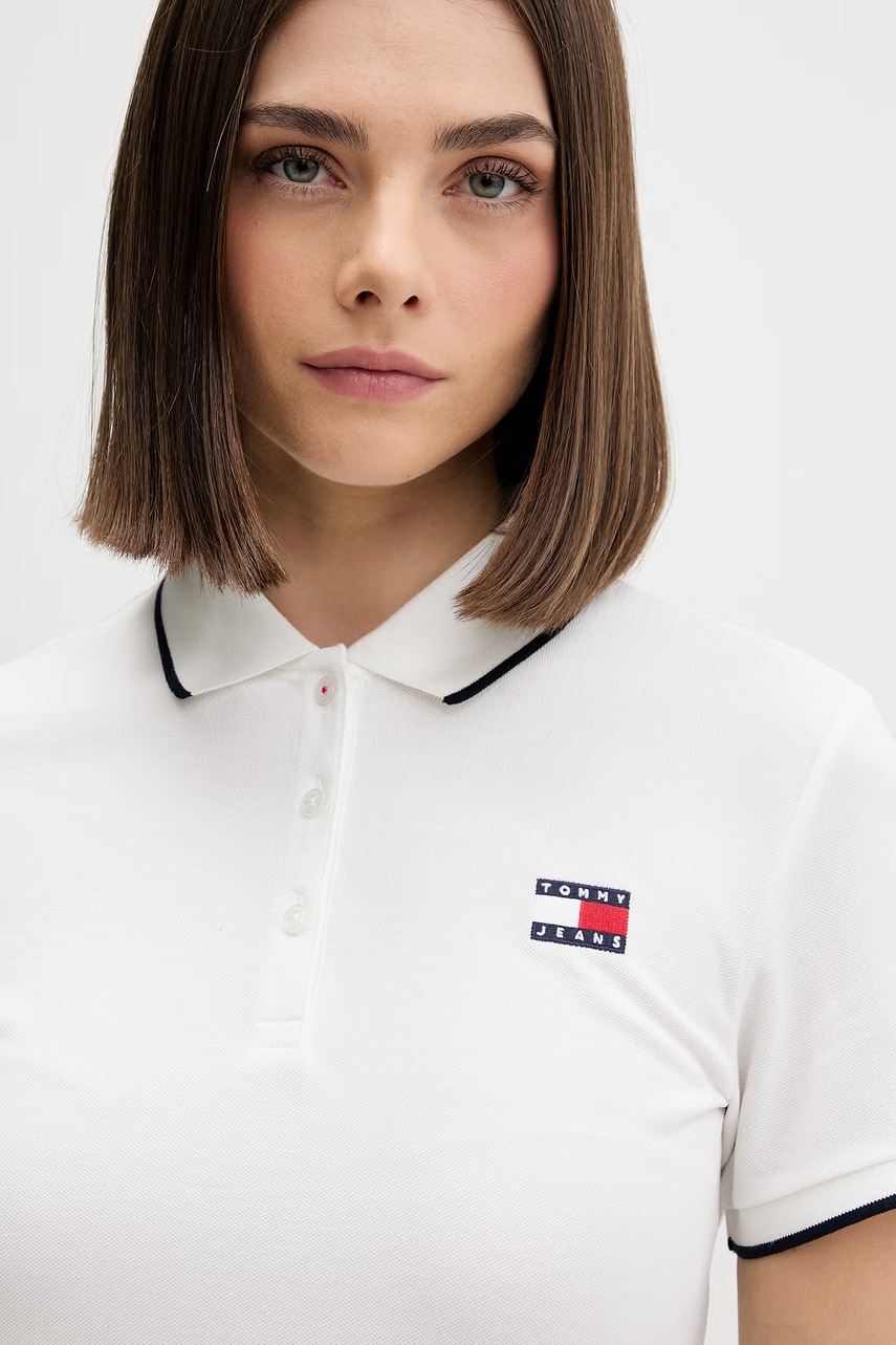 Tommy Jeans letné šaty s bavlnou