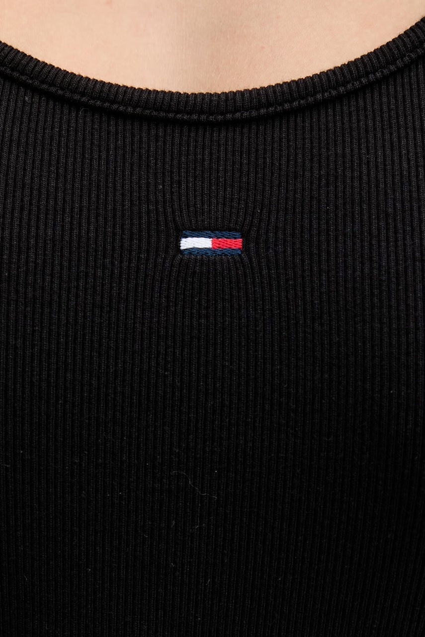Tommy Jeans Šaty bavlněné s elastanem (obrázek 6)