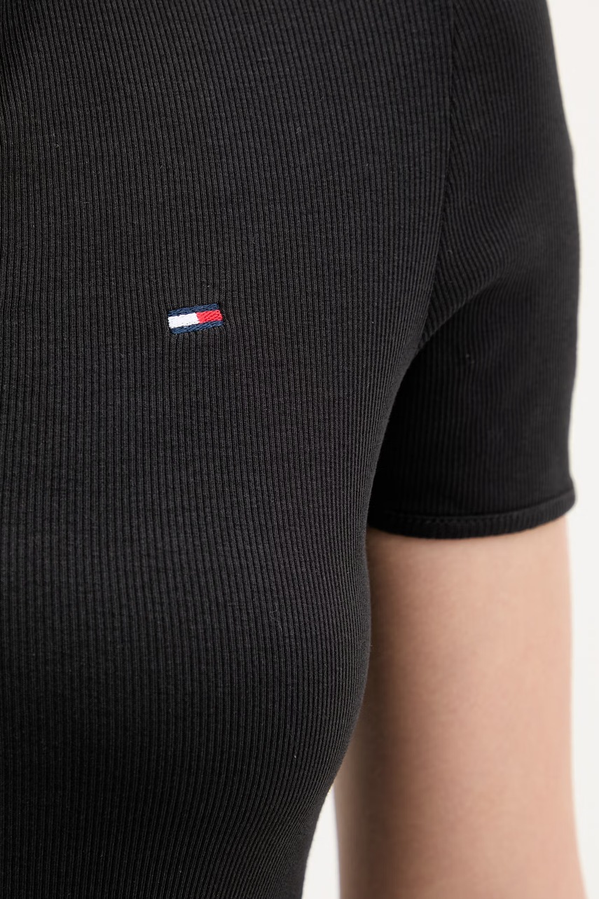 Tommy Jeans šaty s bavlnou