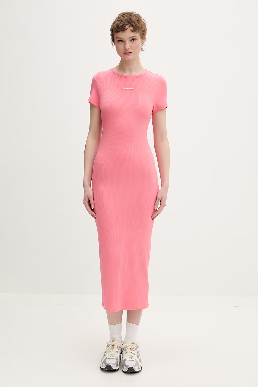 Tommy Jeans rochie cu vâscoză