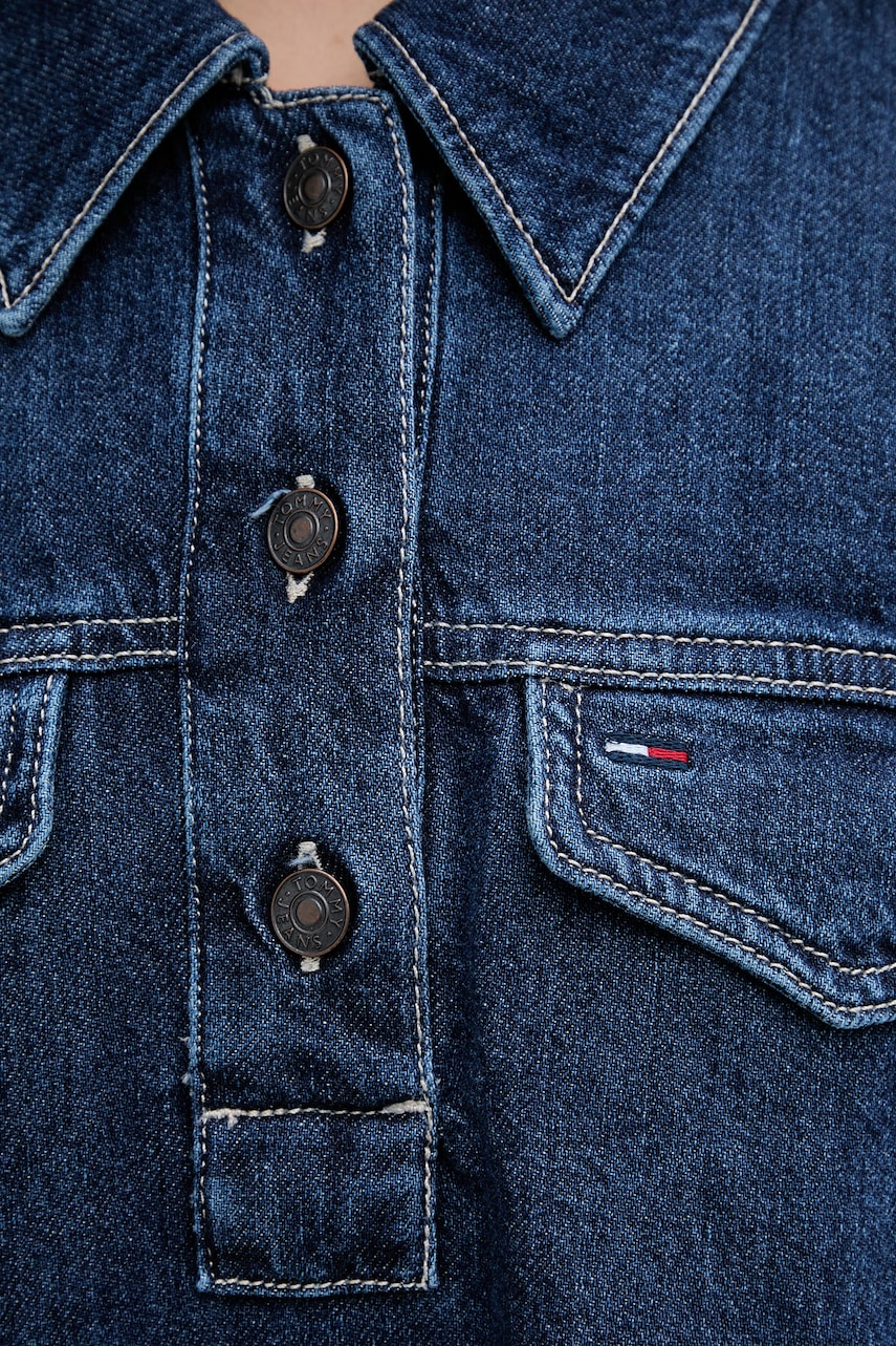Tommy Jeans šaty rifľové