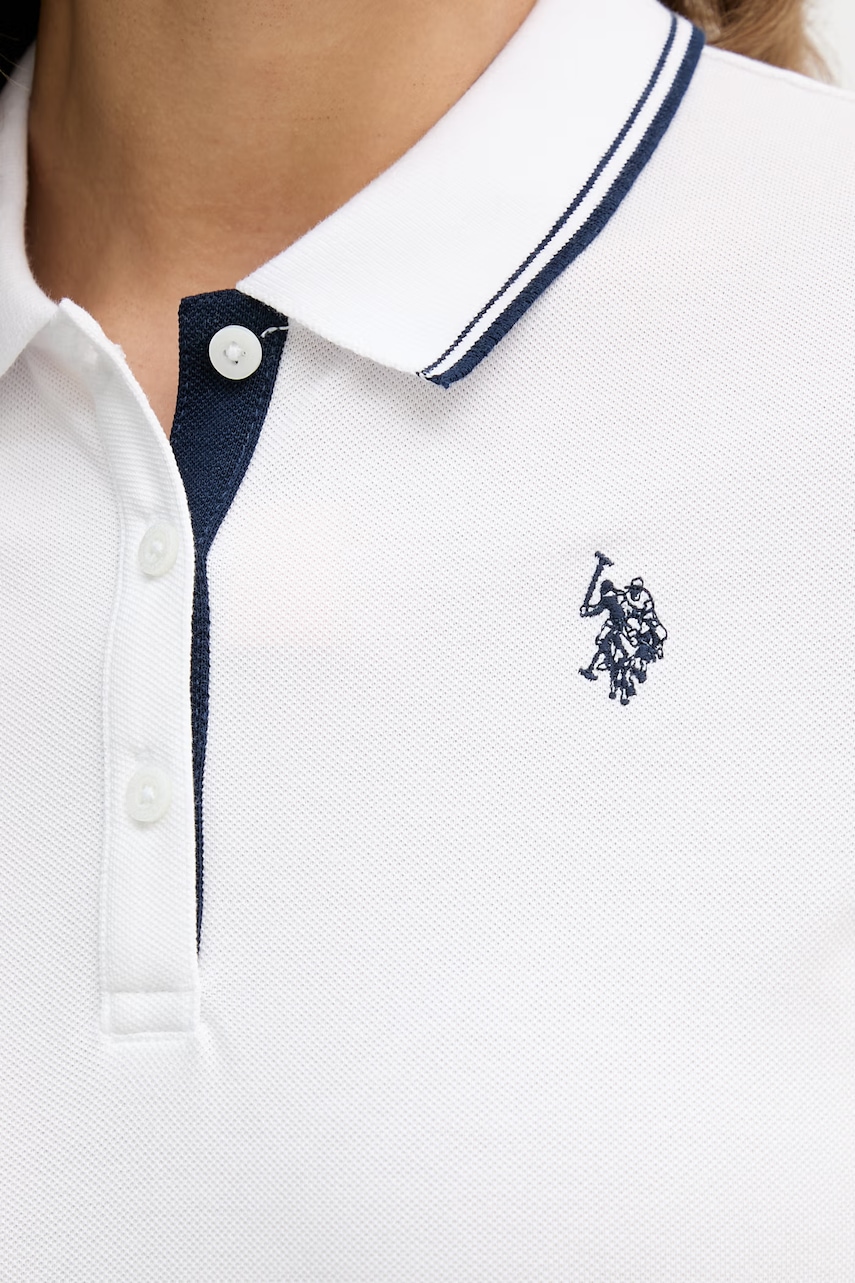 Bavlnené šaty U.S. Polo Assn. POLO DRESS