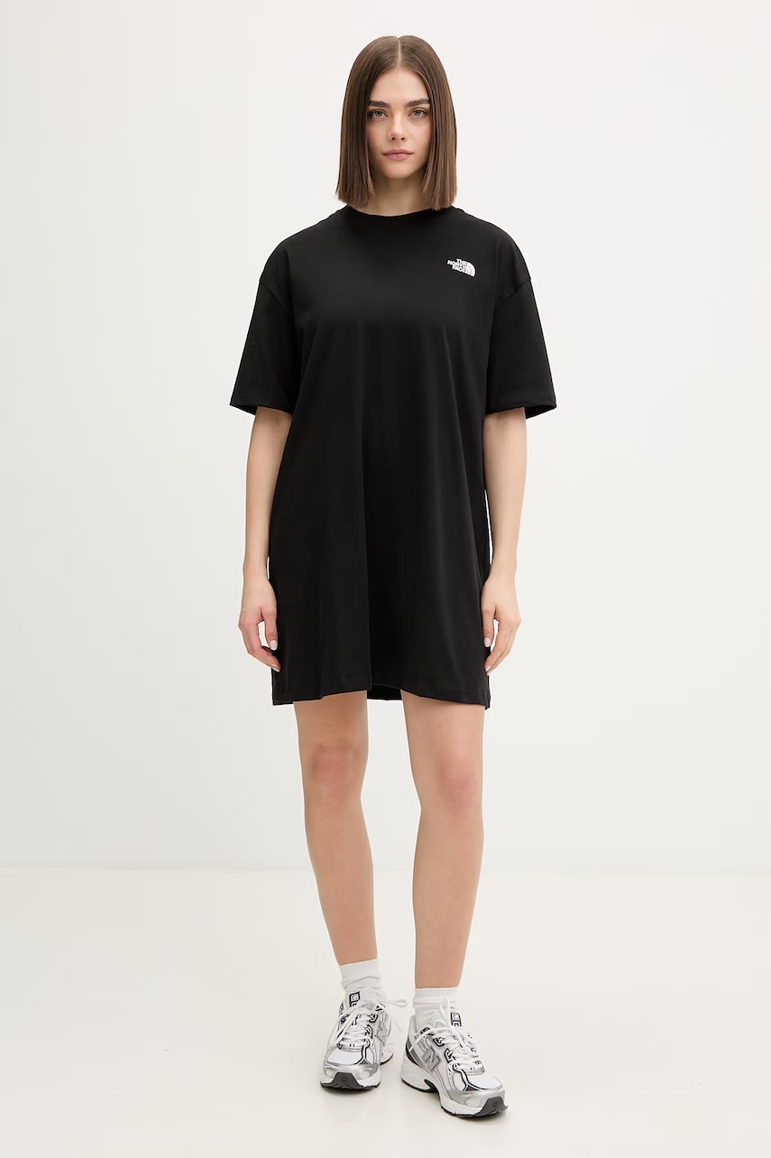 Bavlněné šaty The North Face Evolution Simple Dome