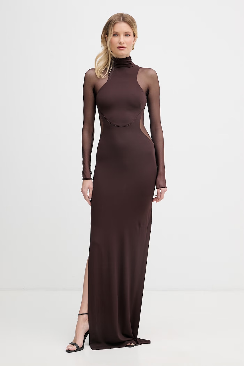 Elisabetta Franchi φόρεμα με βισκόζη