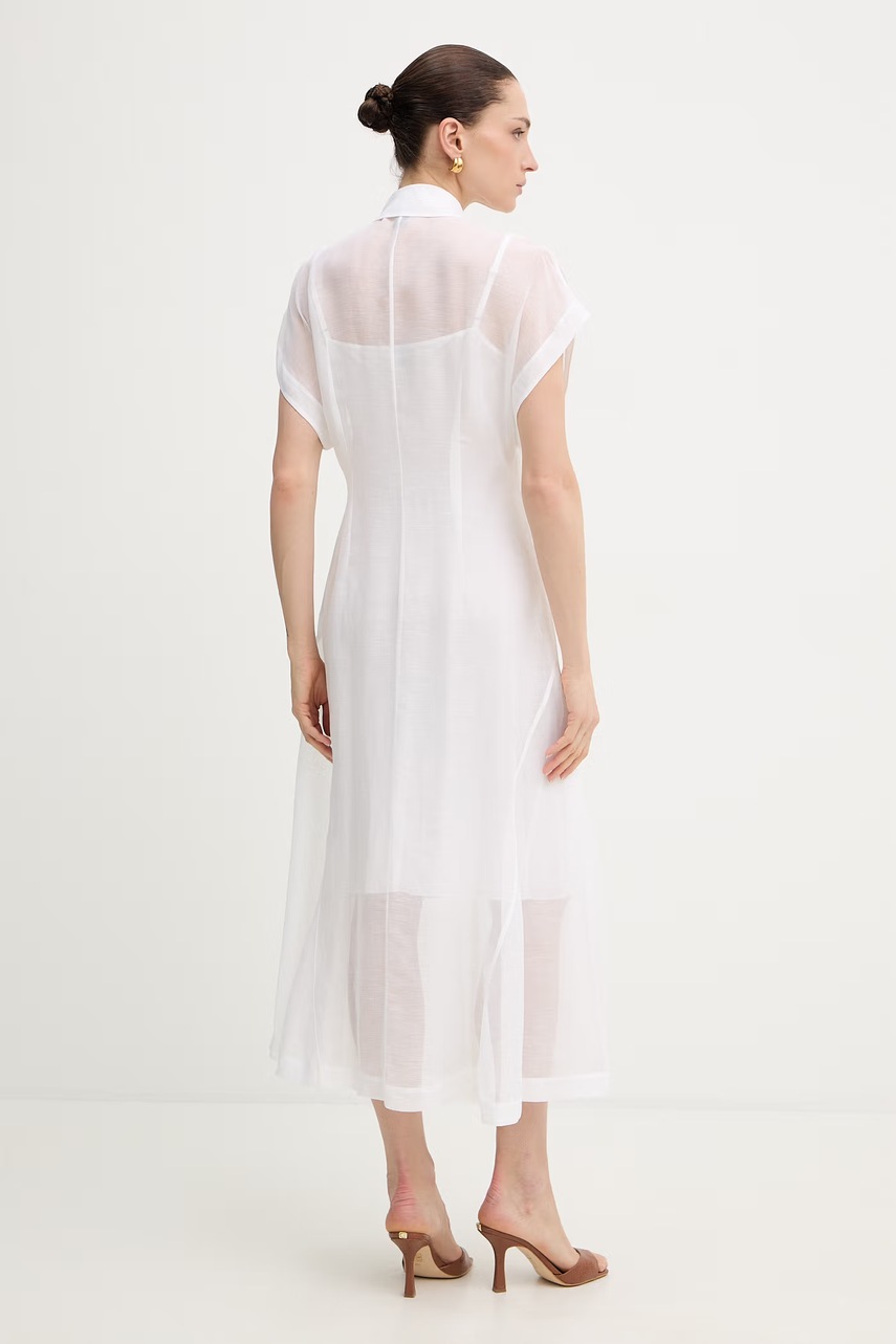 Сукня з додаванням льону BOSS Davinata