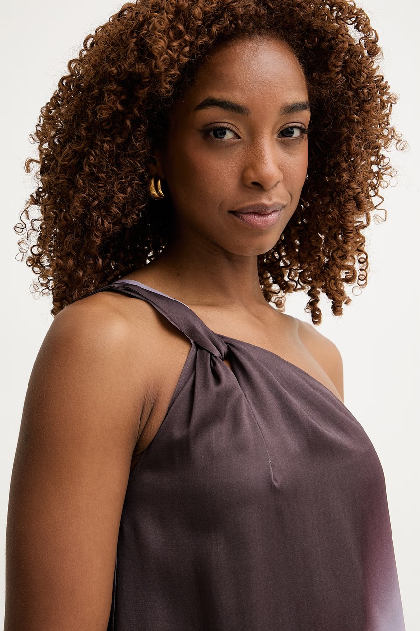 BOSS сукня з віскозою Dantea