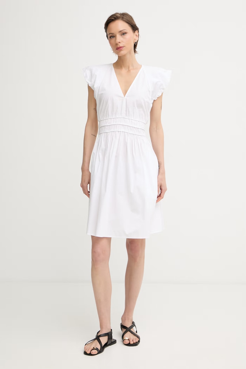 BOSS Orange καλοκαιρινό βαμβακερό C Darico 50559093 λευκό 38,36,34,42