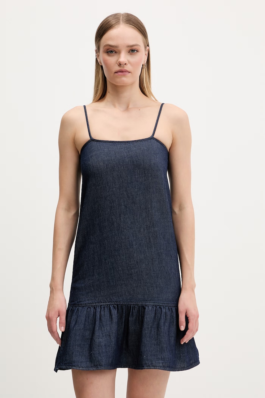 HUGO Blue φόρεμα ντένιμ Kabati-1_B 50559414 μπλε