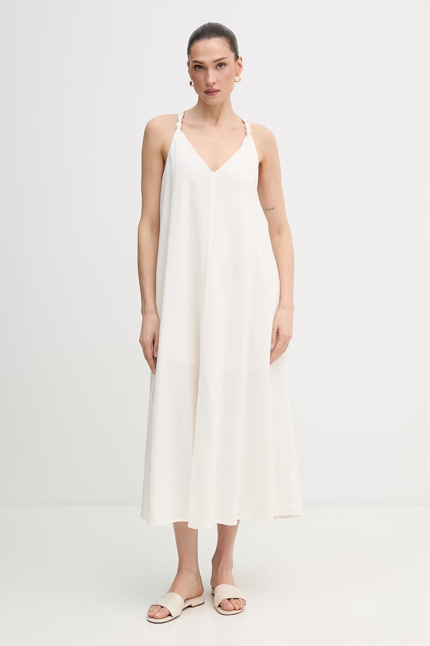 Φόρεμα από λινό Dkny