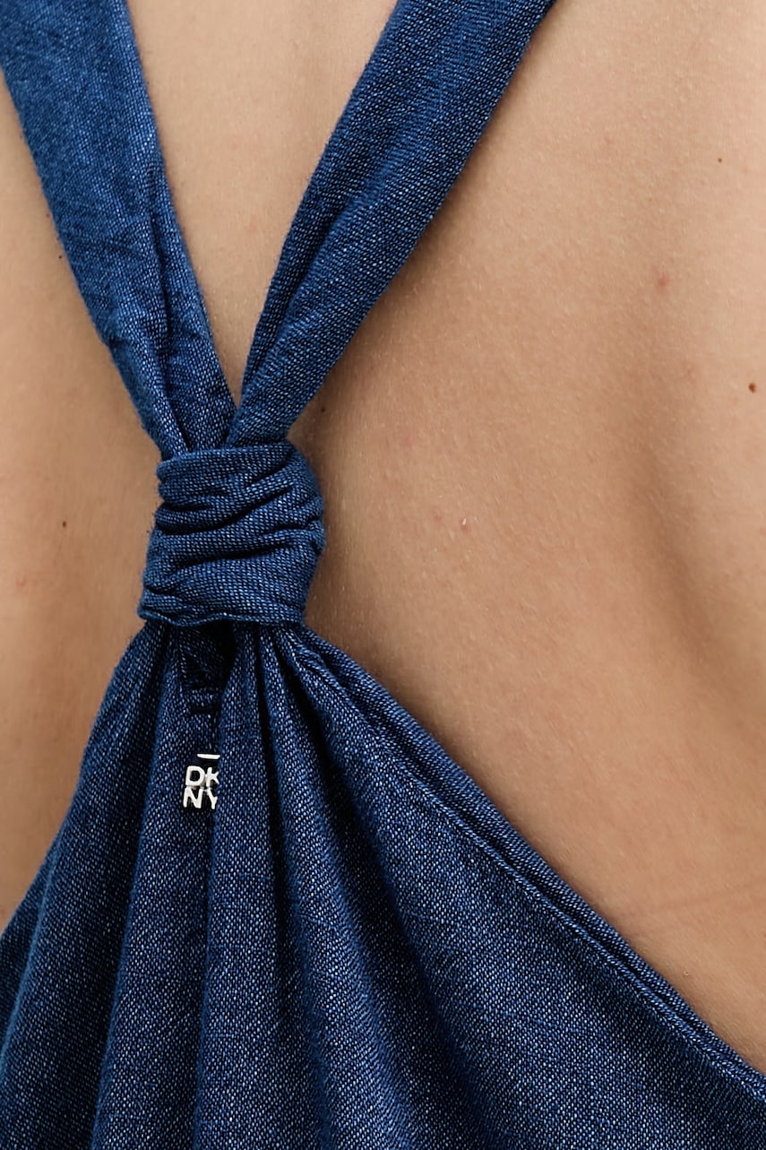 Bavlněné šaty Dkny