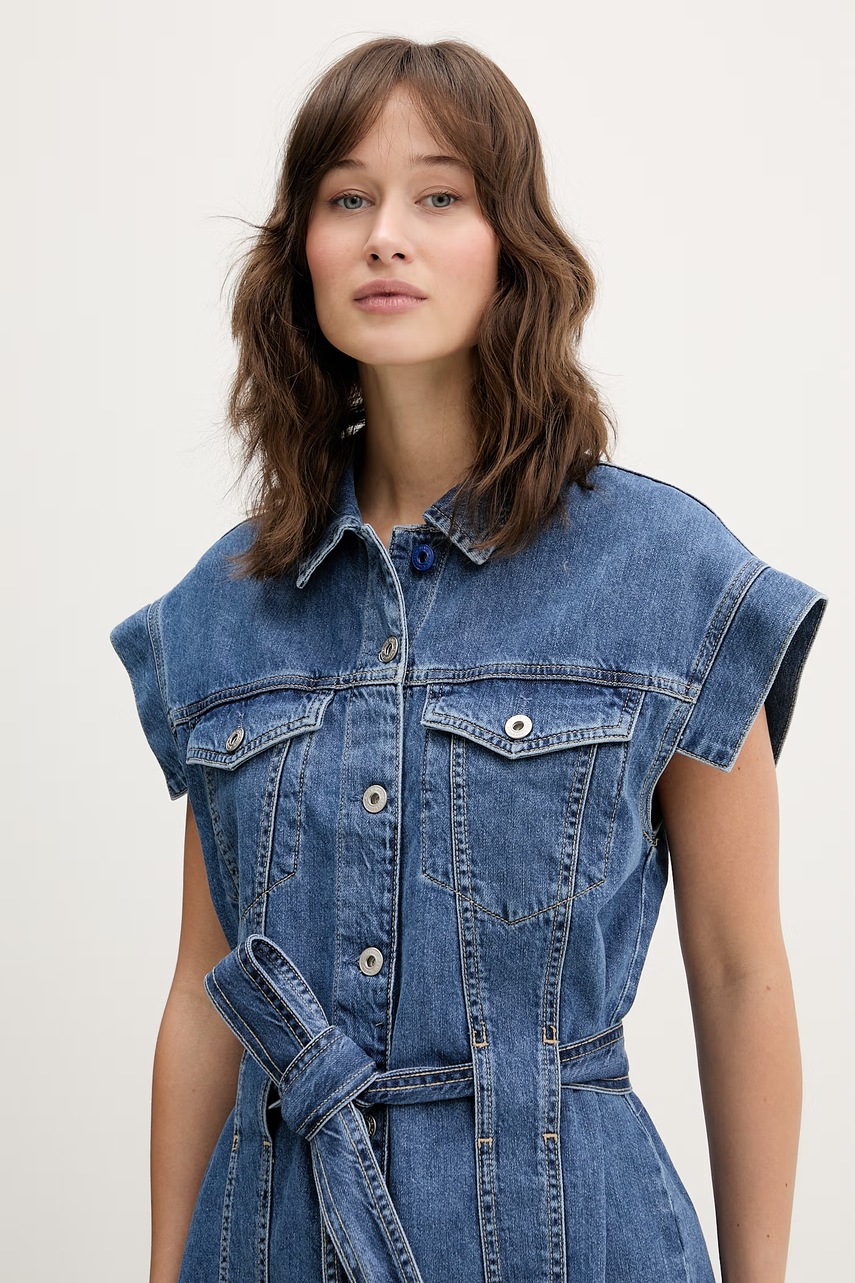 Джинсова сукня Karl Lagerfeld Jeans